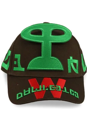 WALTER VAN BEIRENDONCK Embroidered cotton cap