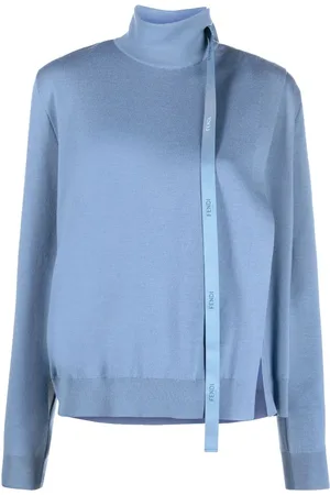 Fendi Logo-detail wool sweater