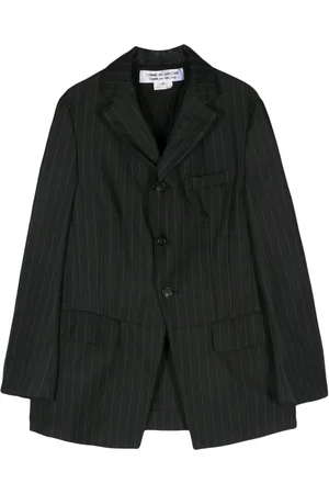 Comme des Garçons Single-breasted pinstripe blazer