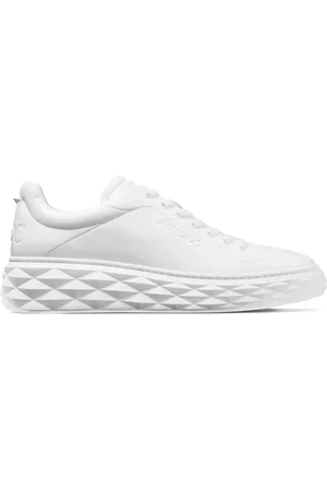 Jimmy Choo Diamond Maxi leather sneakers