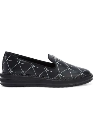 Giuseppe Zanotti Tim logo-lettering loafers