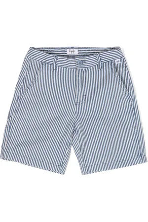 Il gufo Striped bermuda shorts