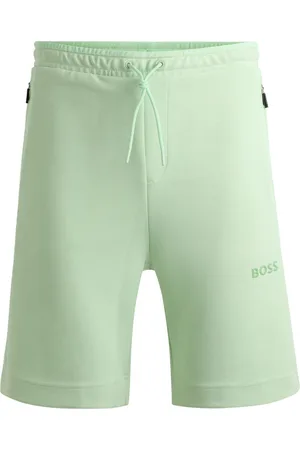 HUGO BOSS Logo-appliqué track shorts