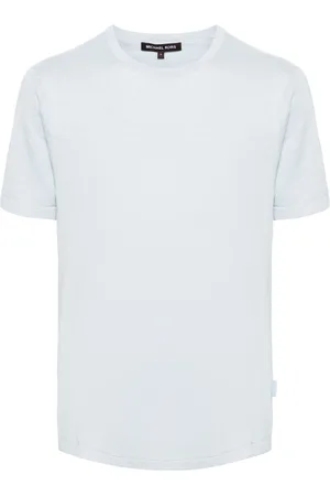 Michael Kors Round-neck ribbed-knit T-shirt
