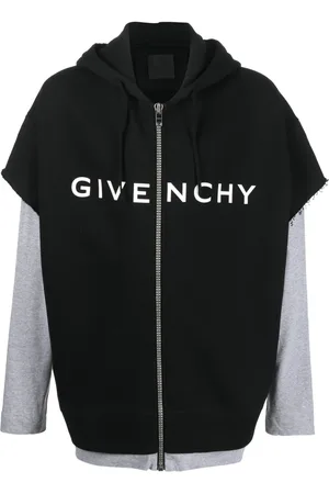 Givenchy Logo-print layered hoodie