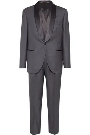 Brunello Cucinelli Single-breasted wool suit