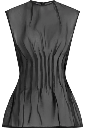 Khaite The Westin sleeveless silk top