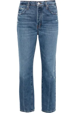 Frame Le Mec mid-rise boyfriend jeans