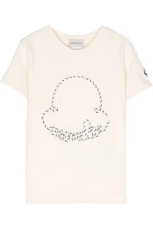 Moncler Logo-embroidered cotton T-shirt