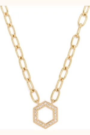 HARWELL GODFREY 18kt yellow Foundation diamond chain necklace