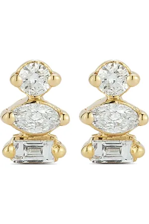 Dana Rebecca Designs 14kt yellow Alexa Jordyn diamond stud earrings