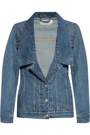 COPERNI Wide-collar denim jacket