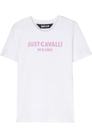 Roberto Cavalli Logo-print round-neck T-shirt