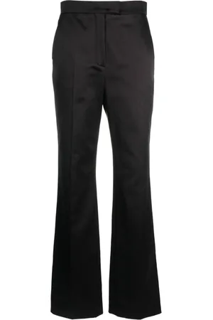 Fendi Bootcut satin trousers