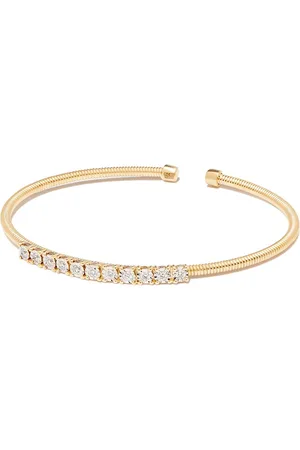 Dana Rebecca Designs 14kt yellow Bea diamond cuff