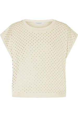 Serafini Rhinestone-embellished cotton T-shirt