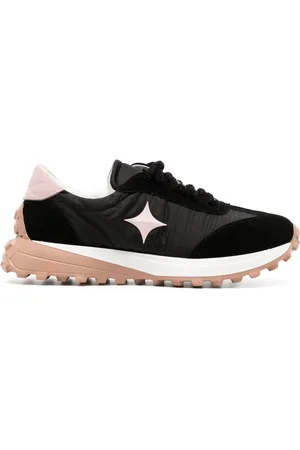 Madison.Maison Star suede-trimmed sneakers
