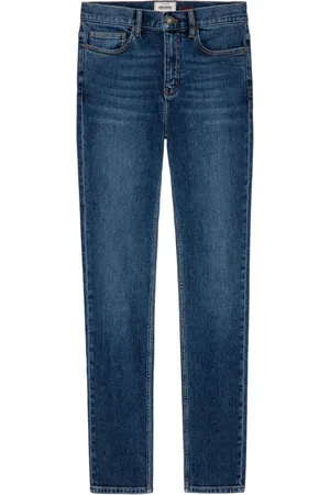Zadig & Voltaire Mid-rise slim-cut jeans