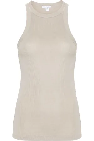 James Perse Fine-ribbed tank top