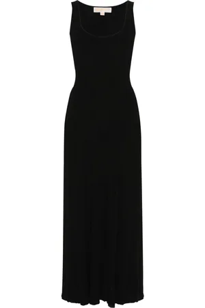 Michael Kors Ribbed sleeveless maxi dress