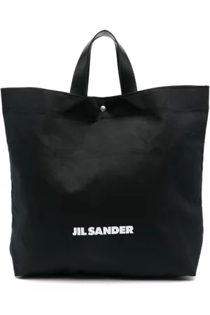 Jil Sander Logo-print canvas tote bag