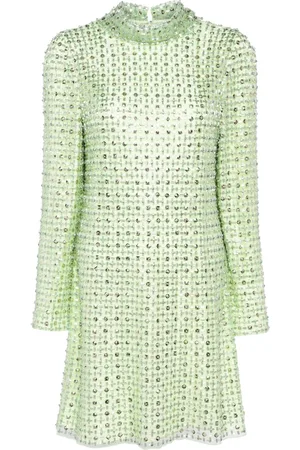 Jenny Packham Snapdragon crystal-embellished minidress