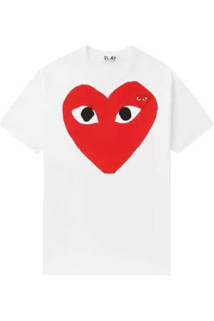 Comme des Garçons Heart Logo cotton T-shirt