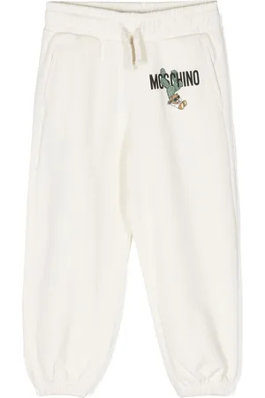 Moschino Logo-print piqué track pants