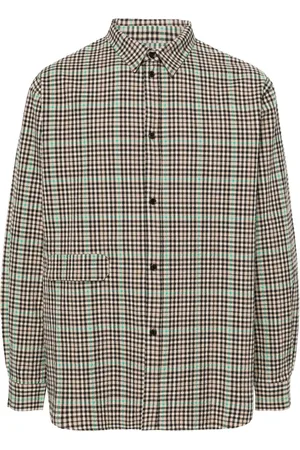 HENRIK VIBSKOV Hole checked shirt