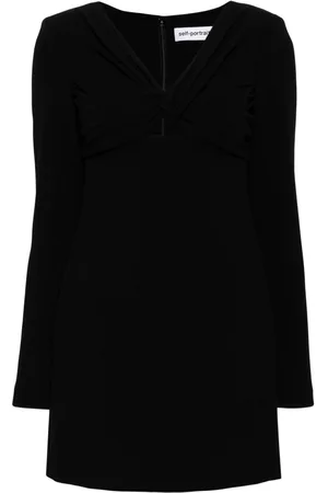 Self-Portrait V-neck mini dress