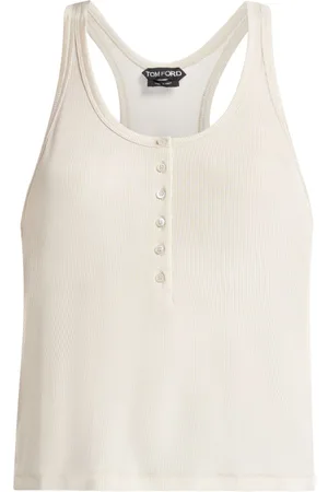 Tom Ford Ribbed jersey tank top