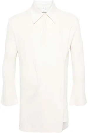 Courrèges Twist-detail polo dress