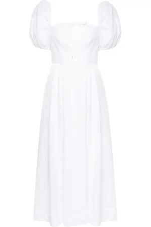 Reformation Marella linen midi dress
