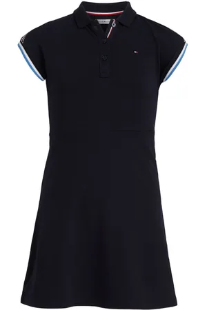 Tommy Hilfiger Logo-embroidered polo dress