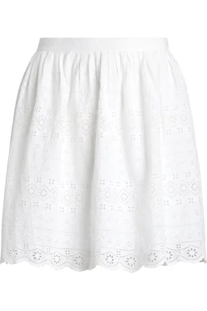 Ralph Lauren Broderie anglaise cotton skirt