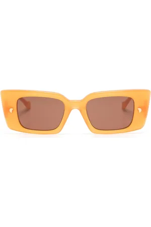 Nanushka Carmel rectangle-frame sunglasses