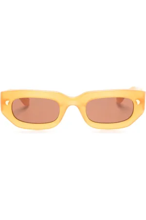 Nanushka Kadee rectangle-frame sunglasses