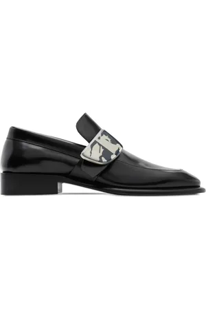 Burberry Shield leather loafers