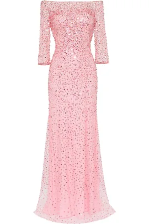 Jenny Packham Lantana sequin-embellished gown