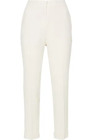 Etro Cropped high-rise trousers