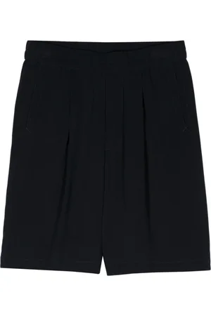 Giorgio Armani Pleat-detail wide-leg shorts