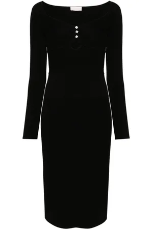 Liu Jo Long-sleeve knitted dress