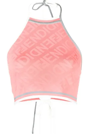 Fendi Sleeveless cropped top