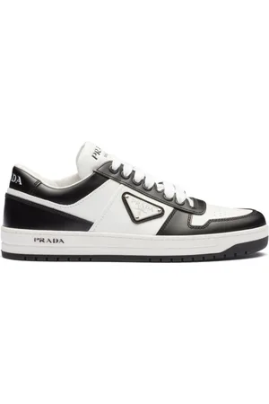 Prada Downtown leather sneakers