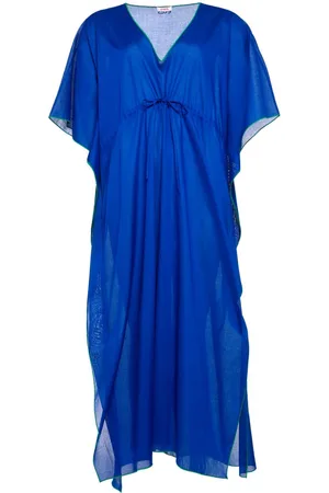 ERES V-neck cotton midi dess