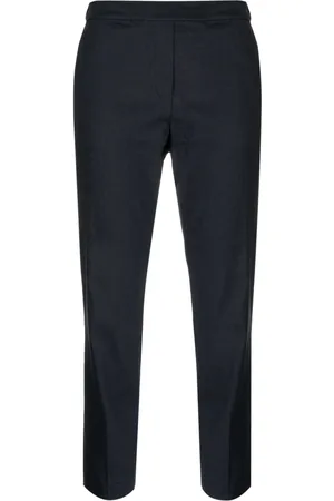 THEORY Mid-rise cropped trousers
