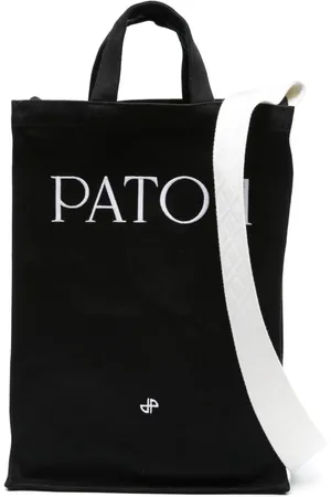 Patou Logo-embroidered tote bag