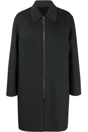 Fendi Zip-up cashmere coat