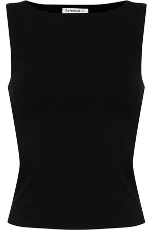 Reformation Dusk boat-neck top