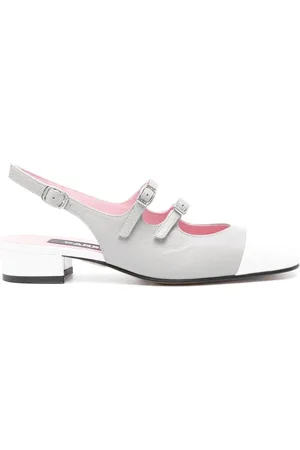 Carel Abricot leather pumps